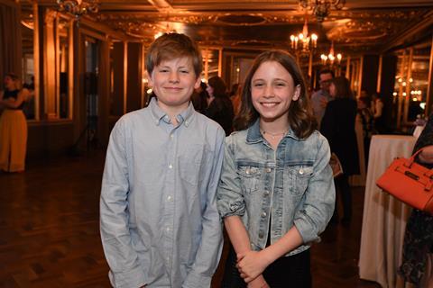 Dixie Egerickx (Star of Tomorrow 2019 - right) and brother